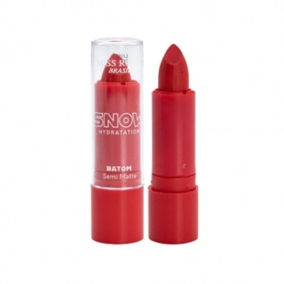 Batom miss rose n01 snow hydratation semi matte