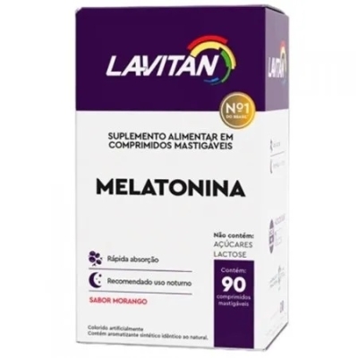 Suplemento alimentar lavitan melatonina maracujá 90 comprimidos