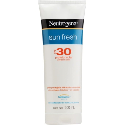 Protetor Solar Corporal Neutrogena Sun Fresh FPS 30 200ml