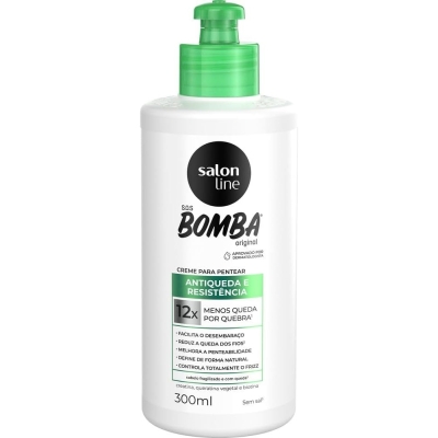 Creme para pentear salon line bomba antiqueda 300ml