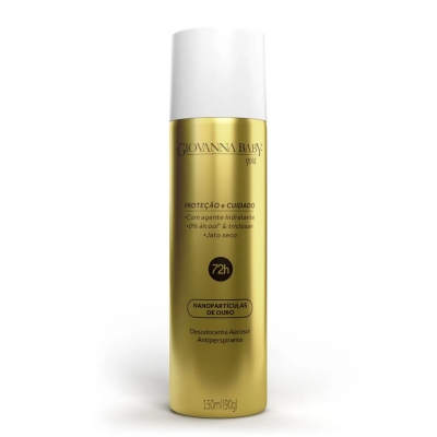 Desodorante Aerossol 72h Giovanna Baby Gold 150ml