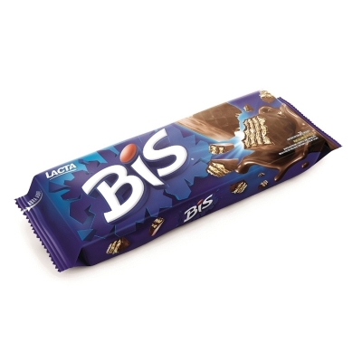 Chocolate Bis Lacta ao leite, 1 unidade com 126g