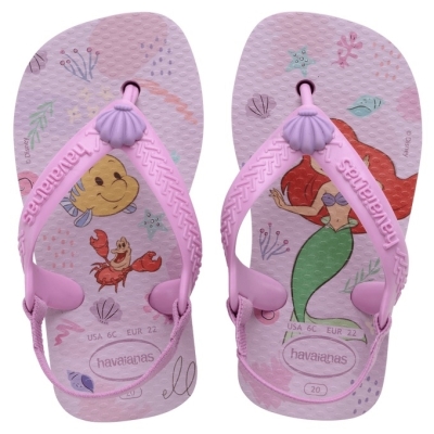 Chinelo Havaianas Baby Disney Classics Lavanda Fresh 19/20