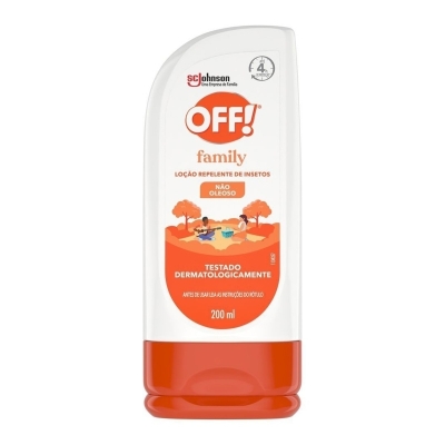 Repelente de insetos off family locao 200g