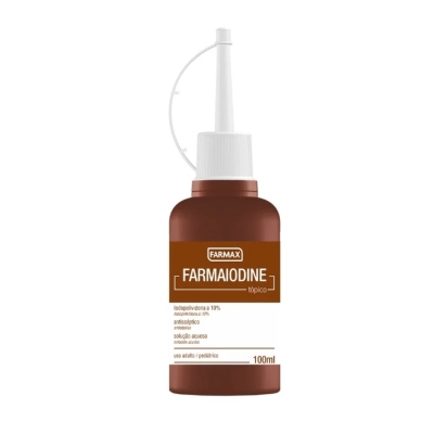 Farmaiodine antisseptico 100ml farmax