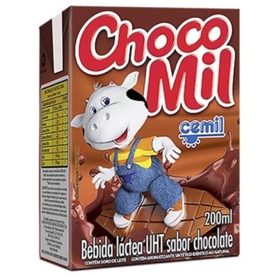 Bebida Lactea chocomil chocolate com 200mL