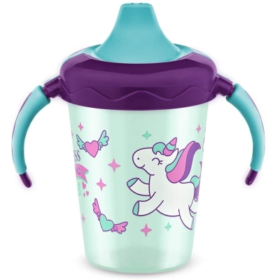 Caneca antivazamento Lillo Magia 6+ meses, 207mL, lilas