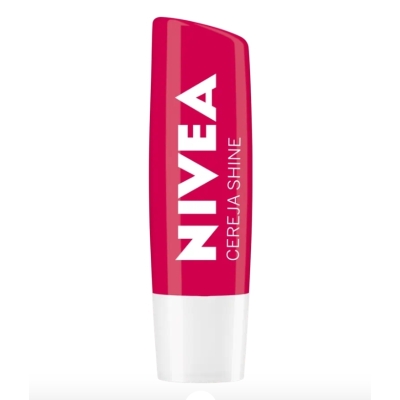 Hidratante labial nivea cereja shine 4.8g