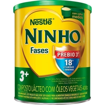 Formula infantil ninho fases 3+ 400g