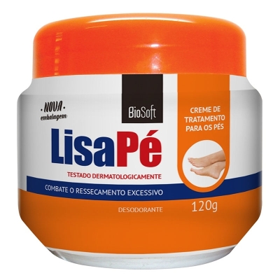 Creme Hidratante para Pes Bio Soft Lisa Pe 120g