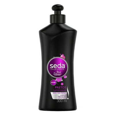 Cr pent seda preto luminosos 300ml