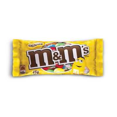 Chocolate M e M S chocolate ao leite, sache com 45g