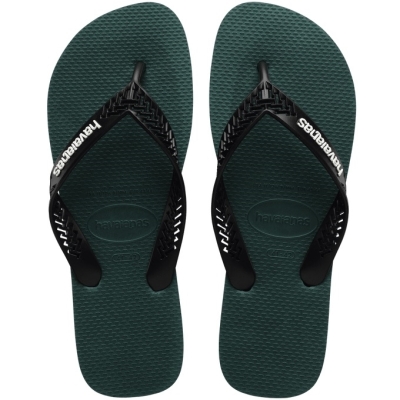 Chinelo Havaianas Power Light Solid Verde Pantanal 39/40