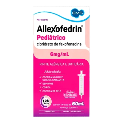 Allexofedrin Pediátrico 6mg/ml 60ml EMS