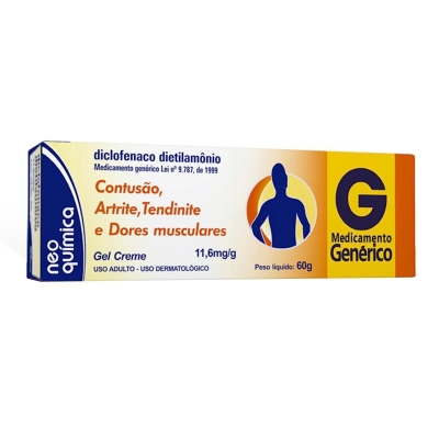 Diclofenaco dietilamonio gel 60g nq,