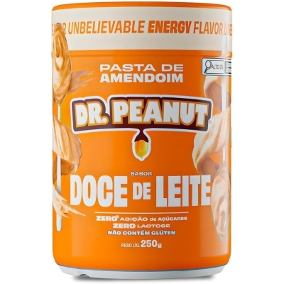 Pasta de amendoin dr.peanut doce de leite 250g