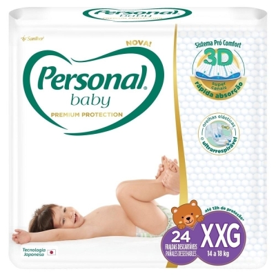 Fralda Personal Premium Mega XXG 24un