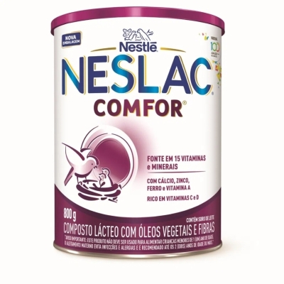 Composto lacteo neslac comfor 3-5 anos 800g