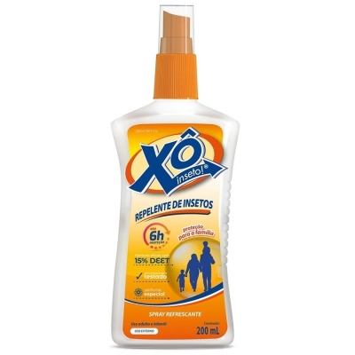 Repelente xo inseto family care spray 200ml