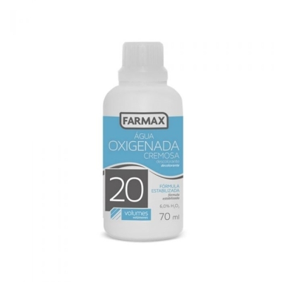 Agua oxigenada cremosa farmax 20 volumes 90ml