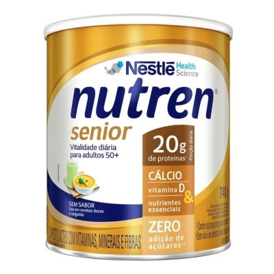 Complemento alimentar nutren senior sem sabor 740g