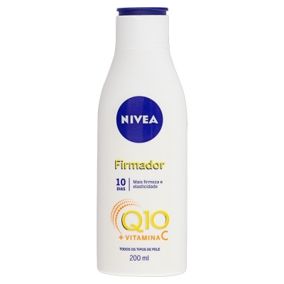 Hidratante corporal Firmador nivea Q10 + Vitamina c Todos os Tipos de Pele 200mL