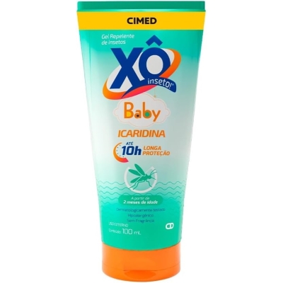 Repelente xo inseto baby icaridina gel100ml,