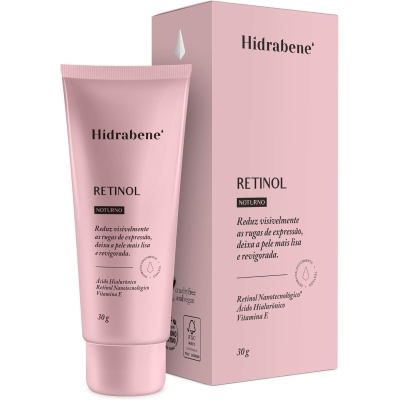 Creme Facial Anti-Idade Hidrabene Retinol Noturno 30G