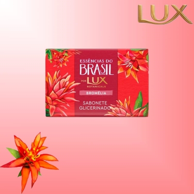 Sabonete Lux Botanicals essencias do Brasil bromelia, barra com 1 unidade de 120g