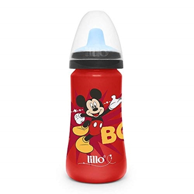 Copo lillo disney mickey vermelho 300ml