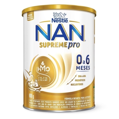 Formula Infantil Nan Supreme Pro 0 a 6 meses 800g