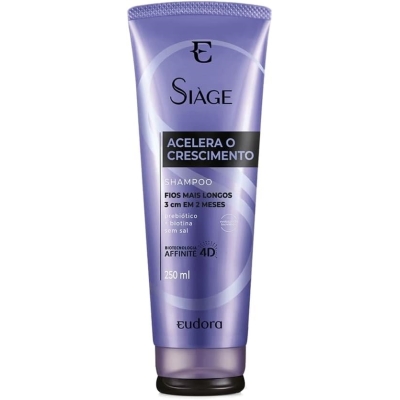 Shampo Eudora Siage Acelera Crescimento 250ml 