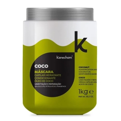 Mascara Hidratante Kanechom oleo de coco nutri Pow! 1Kg