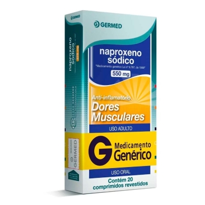 Naproxeno 550mg 20 comprimidos germed