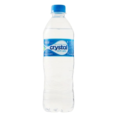 Agua mineral sem gas crystal 500ml