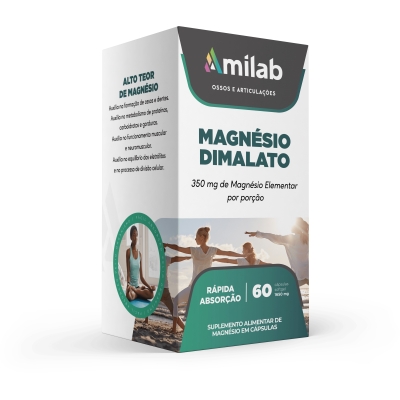 Amilab magnesio dimalato 60 capsulas