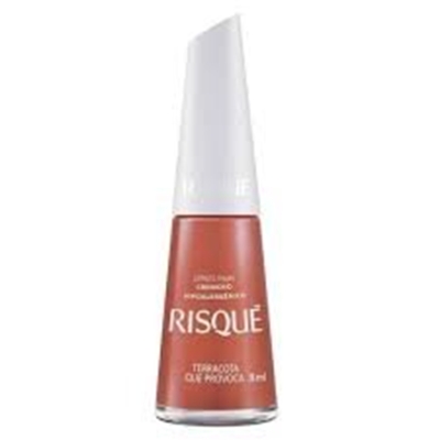 Esmalte risque nude terracota que provoca,