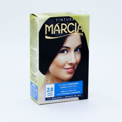 Tintura Marcia Max n 2.0 preto suave