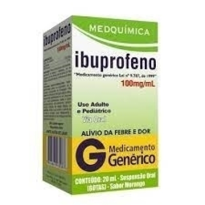 Ibuprofeno Gotas 100mg/mL 20mL Medquímica