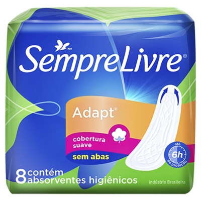 Abs sempre livre adapt suave s/abas 8un