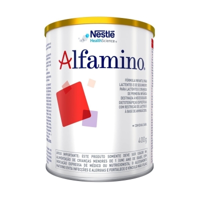 Formula infantil nestle alfamino lata 400g