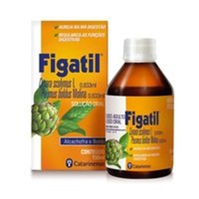 Figatil 0,8335mL/mL + 0,8335mL/mL, caixa com 1 frasco com 150mL de solucao de uso oral