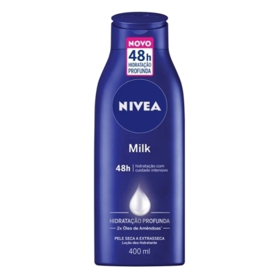 Locao Hidratante Nivea Milk Hidratacao Profunda 400mL