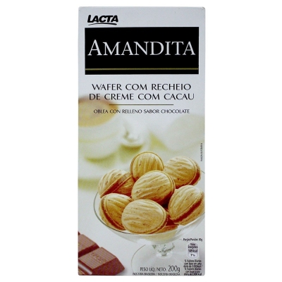 Chocolate wafer amandita 200g