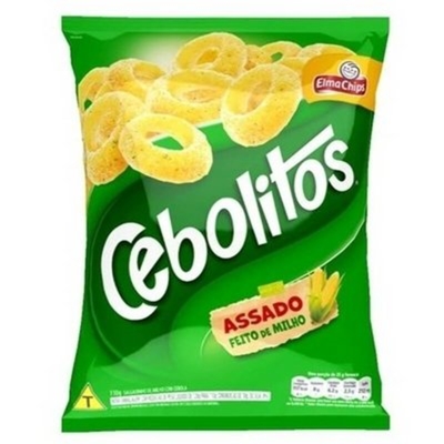 Salgadinho cebolitos elma chips 110g