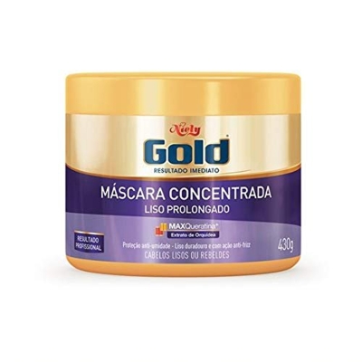 Mascara concentrada niely Gold Liso Prolongado 430g