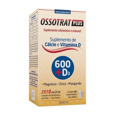 Ossotrat Plus frasco com 60 comprimidos revestidos