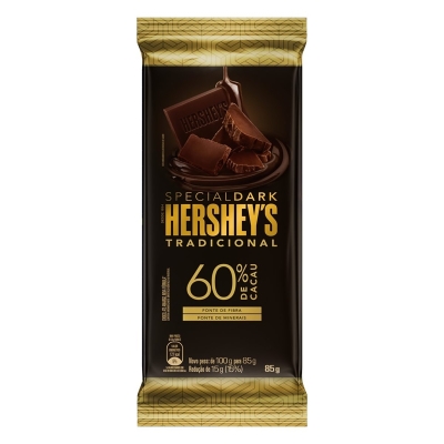 Chocolate hersheys special dark 60% tradicional 85g