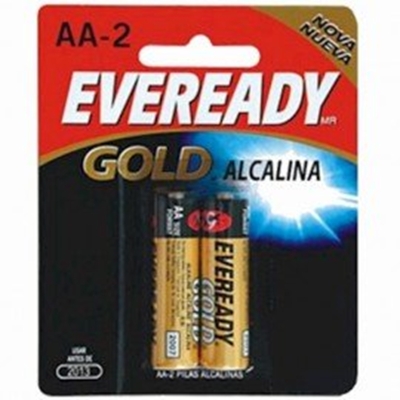 Pilha eveready Gold aa com 2 unidades