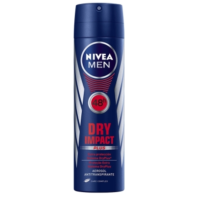 Desodorante nivea aero dry impact men 150ml